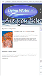 Mobile Screenshot of livingh2oministries.com